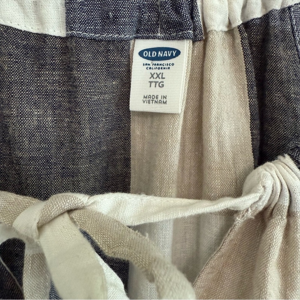 Old Navy Linen Cotton‎ Sleeveless Top Size XXL EUC - Picture 3 of 4